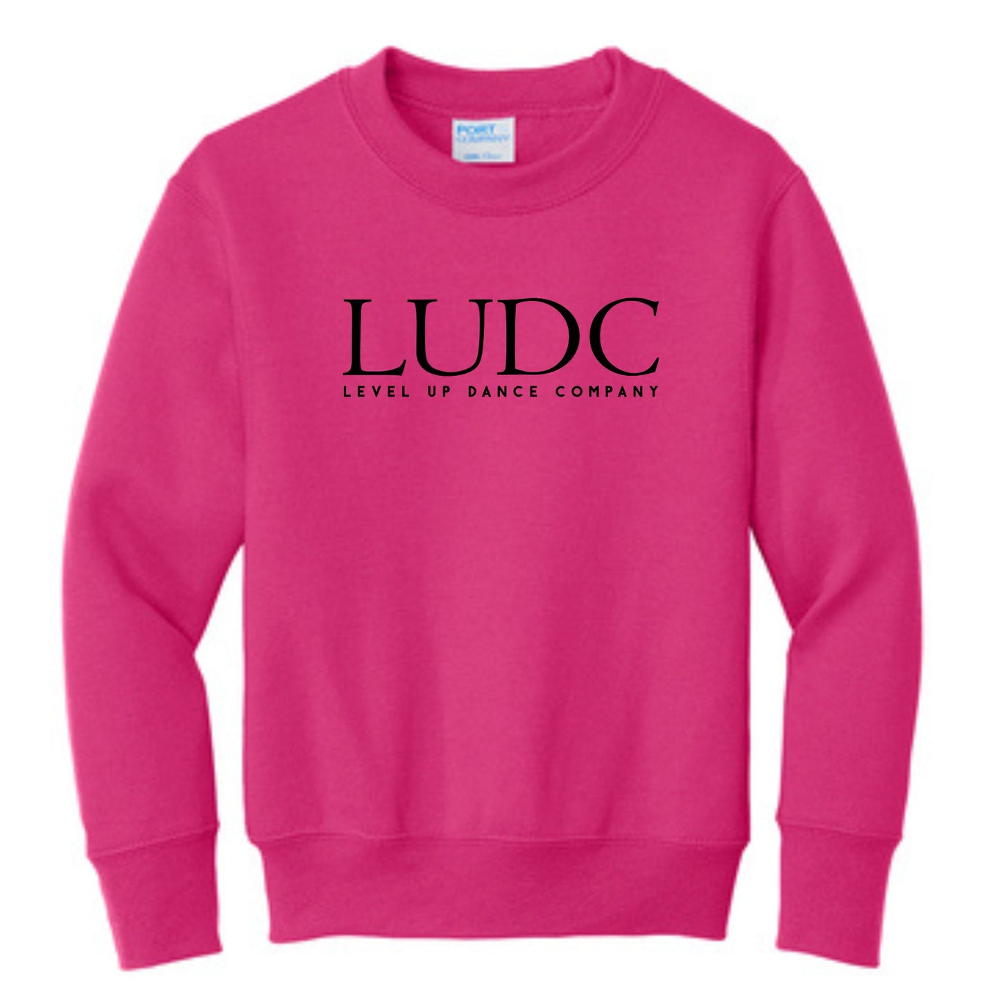 LUDC Text Logo Crewneck Sweatshirt