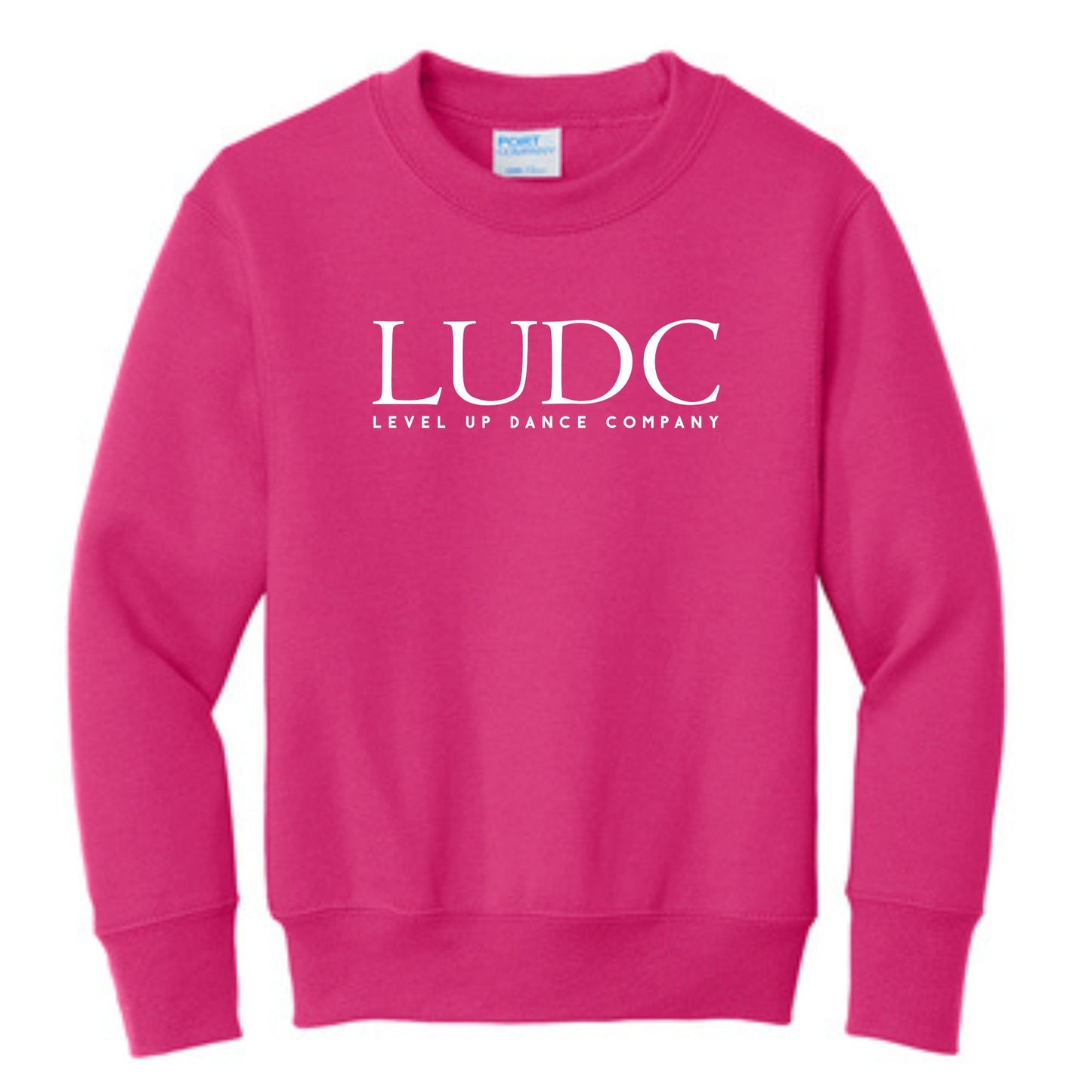 LUDC Text Logo Crewneck Sweatshirt